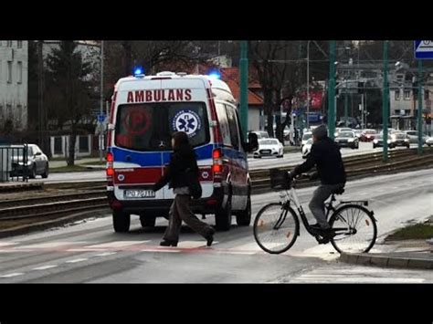 A jeszcze skoczę czyli przejazd alarmowy ambulansu P MB Sprinter