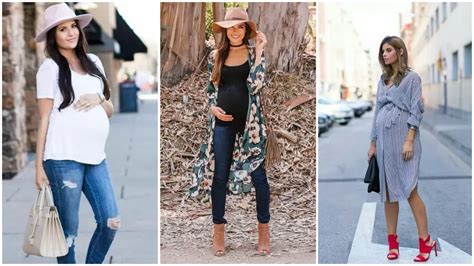 Ropa para embarazadas 30 tendencias en moda premamá con mucho estilo