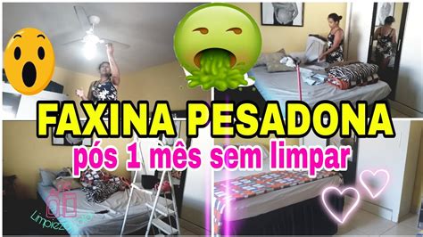 Estava De Dar Nojo1 MÊs Sem Limpar 🤢 Faxina Pesada Na Casa🏰 A Maior Faxina De 2023😱 Limpeza