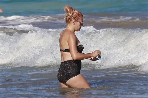 Busy Philipps In Black Bikini Gotceleb