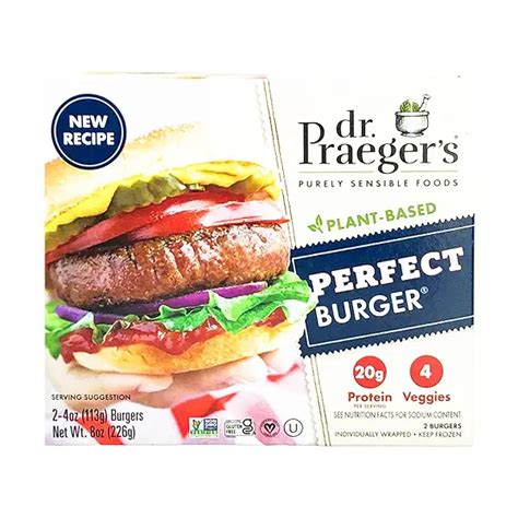 Dr Praegers Meatless Perfect Burger At Whole Foods Market