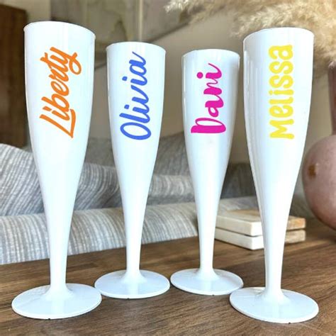 Personalised Summer Love Biodegradable Plastic Champagne Prosecco