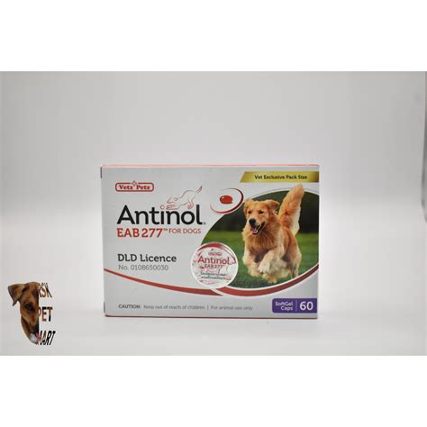 Antinol Dog 60 Caps1 Box Joint Arthritis Supplement Shopee Malaysia