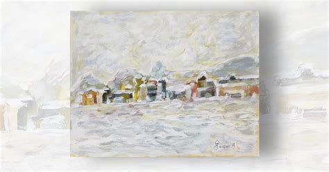 Winter Scene Sold The Artistry Of Jacques Pepin