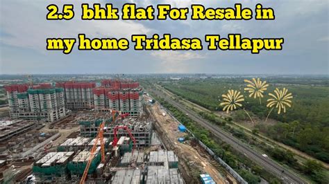 Bhk Flat For Resale In My Home Tridasa Tellapur