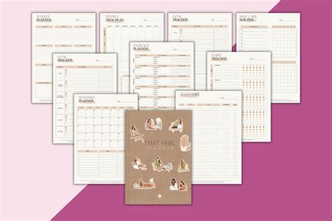 Design Custom Printable Planner Printable Journal Printable Template By Femaledollar Fiverr