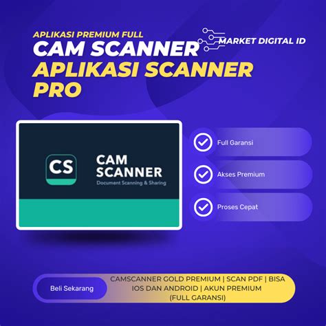 Jual Camscanner Gold Premium Scan Pdf Bisa Ios Dan Android Bukan