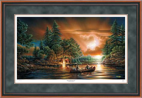 Terry Redlin Signed By The Artist Limited Edition Paper Lithograph