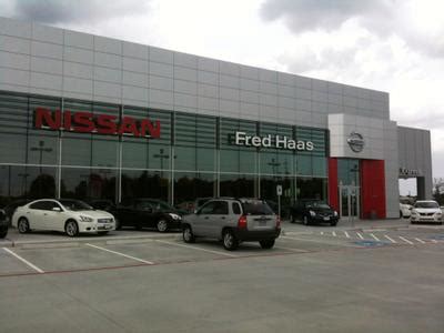 Fred Haas Nissan in Tomball including address, phone, dealer reviews ...