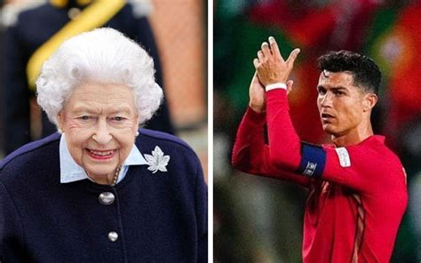 Cristiano Ronaldo presta homenagem à rainha Isabel II Perda