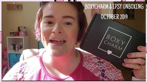 Boxycharm Ipsy Glam Bag Unboxing October Youtube