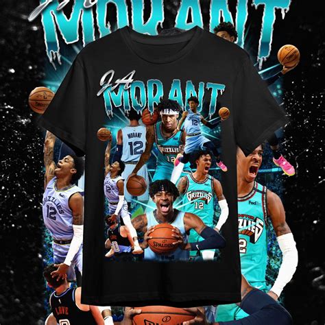 Ja Morant Bootleg T Shirt Designs Hip Hop Sold By Pretty Treacle