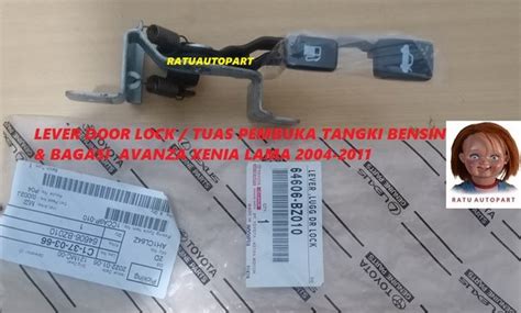 Jual LEVER TUAS HANDLE PEMBUKA TANGKI BENSIN DAN BAGASI AVANZA XENIA