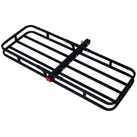 Hitch Mount Cargo Carrier ,Rear Cargo Rack for SUV, Truck, Car,Luggage Basket Rack Fits 2 ...