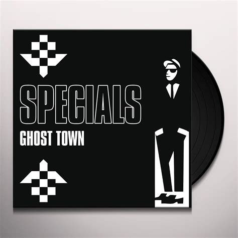 The Specials GHOST TOWN (RED VINYL) Vinyl Record