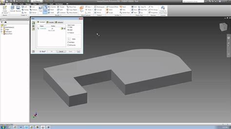 Autodesk Inventor Tutorial Fillet Tool Pt Youtube