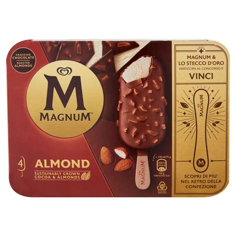 Magnum Almond 4 Gelati 300 G Carrefour