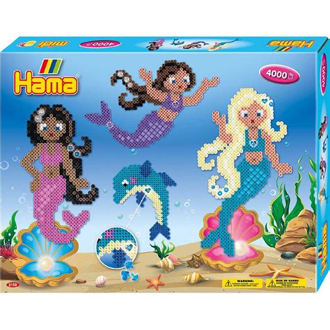 Hama Geschenkpackung Meerjungfrauen Gro Midi B Gelperlen Midi