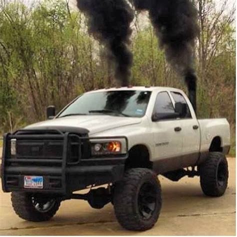 Dodge Ram 3500 Lifted With Stacks