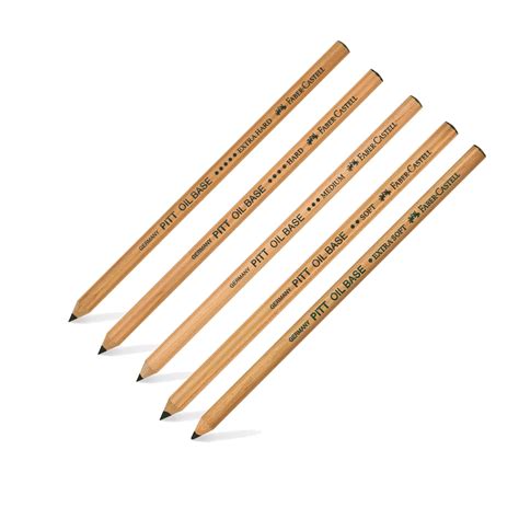 Faber Castell Pitt Black Oil Based Pastel Pencils Grades Listed Art