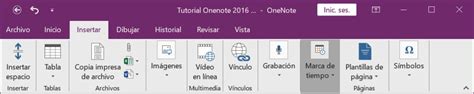 Tutorial Microsoft OneNote 2016 Índice Tutoriales