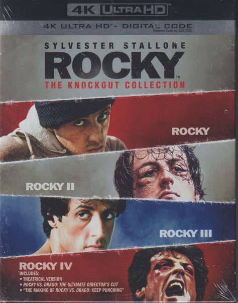 Rocky The Knockout Collection K Blu Ray Bluray Hobbies Toys