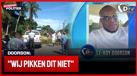 De Nieuwe Politiek Live Coronianen Barricaderen Weg Naar Nickerie