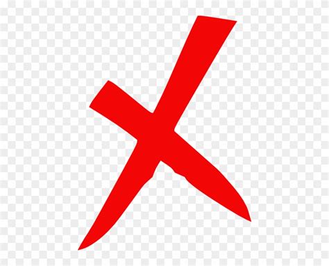 Red Wrong Cross Clip Art At Red Cross Icon Png Free Transparent PNG