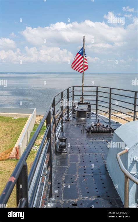 Uss Drum Submarine At The Battleship Memorial Park In Mobile Alabama