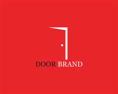 Door Logo Vector Template Illustration 626725 Vector Art At Vecteezy