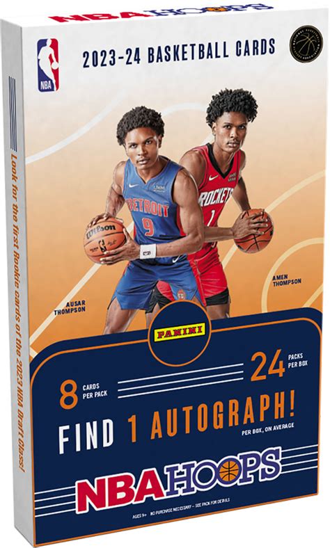 2023 24 Panini Nba Hoops Basketball Card Checklist