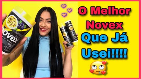 Resenha Completa Novex SuperFood Maracuja E Mirtilo YouTube