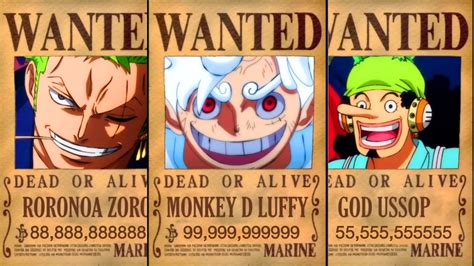 The Straw Hat Pirates Bounties After Wano Explained YouTube