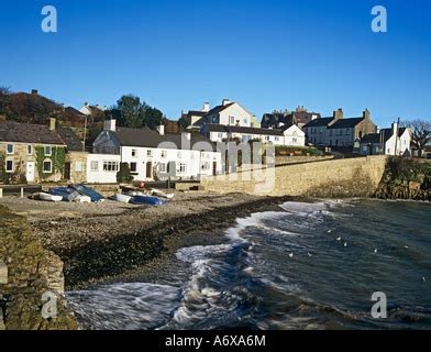 Moelfre fishing village, Anglesey, North Wales, UK Stock Photo - Alamy