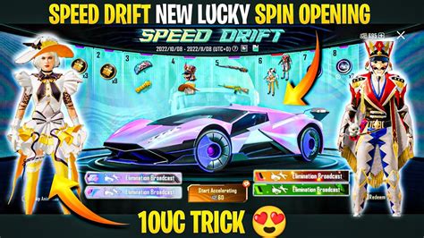 SPEED DRIFT NEW LUCKY SPIN CRATE OPENING 60UC TRICK SPEED DRIFT