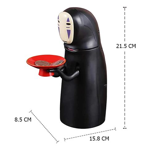 Spirited Away No Face Man Money Box Kaonashi Bank Toy Studio Ghibli