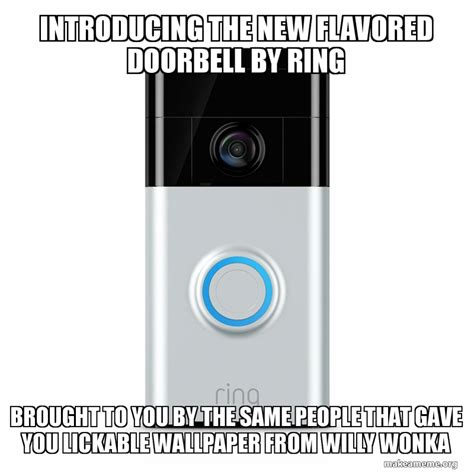 Ring Doorbell Meme Template