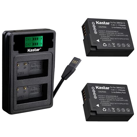 Kastar Battery Lzd2 Usb Charger For Panasonic Dmw Blc12 And Lumix Dmc G5k