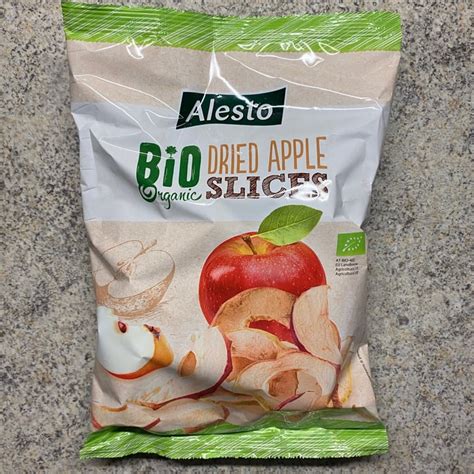 Alesto Bio Dried Apple Slices Review Abillion