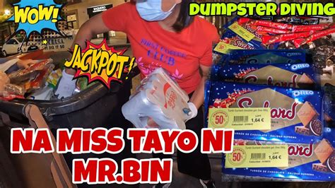 Ok Na Ok Ang Pa Welcome Ni Mr Bin Samin Dumpster Diving Jezvlog