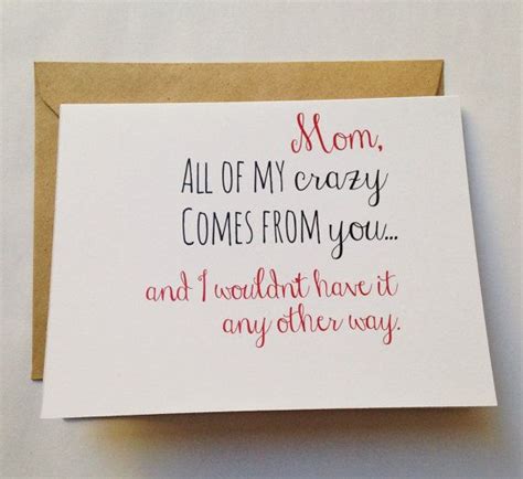 Mom Card Mother S Day Card Mom Birthday Card By Bepaperie Happy Birthday Mom Quotes