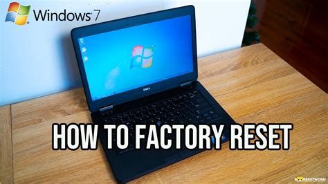 How To Easily Factory Reset A Windows 7 Pc Youtube