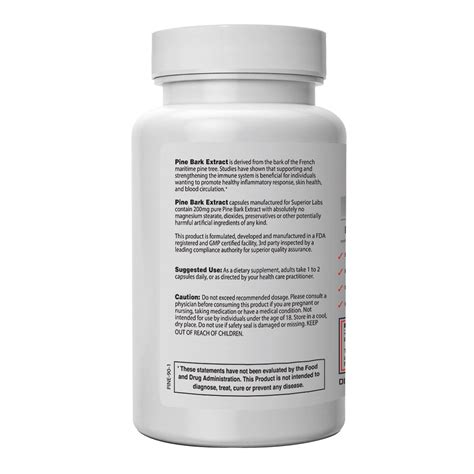 Pine Bark Extract – Superior Labs