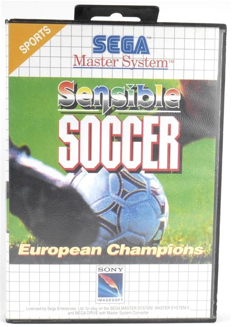 Sensible Soccer European Champions Retro Console Games Retrogame
