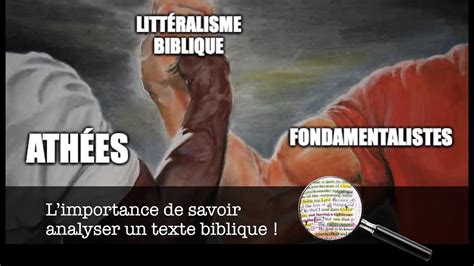 L Importance De Savoir Analyser Un Texte Biblique Youtube