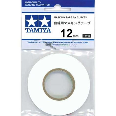 Tamiya 87184 Tamiya Masking Tape For Curves 12mm X 20m RC Car