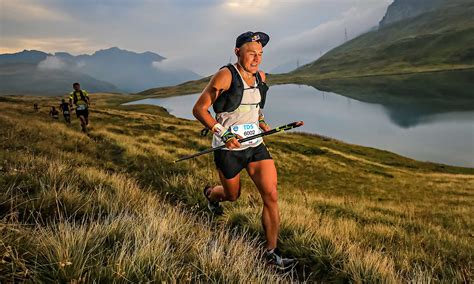 Belgen Aan De Start Van De Ultra Trail Du Mont Blanc In Chamonix