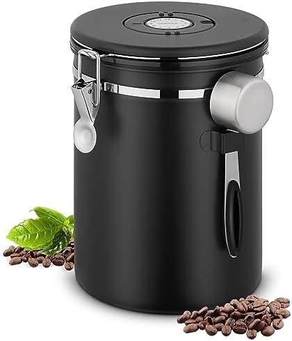 Airtight Coffee Canister 35 OZ Stainless Steel Coffee Beans Storage 2