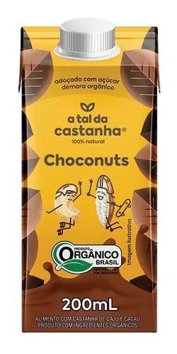 Kit 12 Achocolatado Choconuts Orgânico Tal D Castanha Vegano MercadoLivre