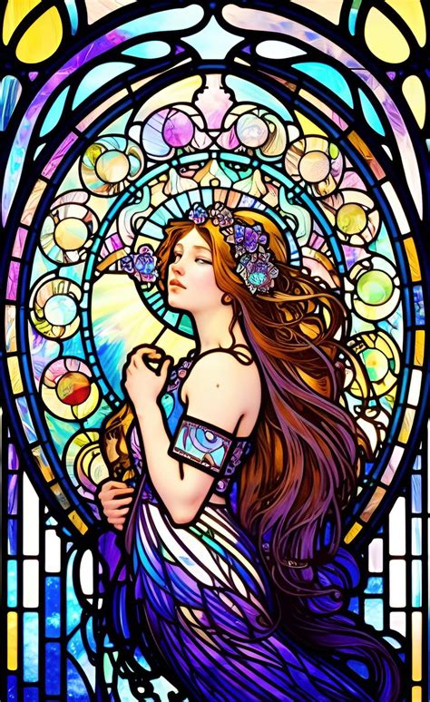 The Art Of Aiart Stained Glass A Gallery Of Masterpieces Stain Glass Window Art Glass Window